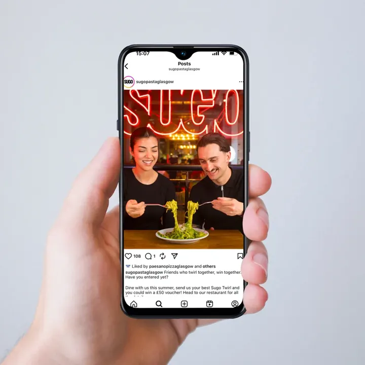 Sugo Pasta - Social Media activation